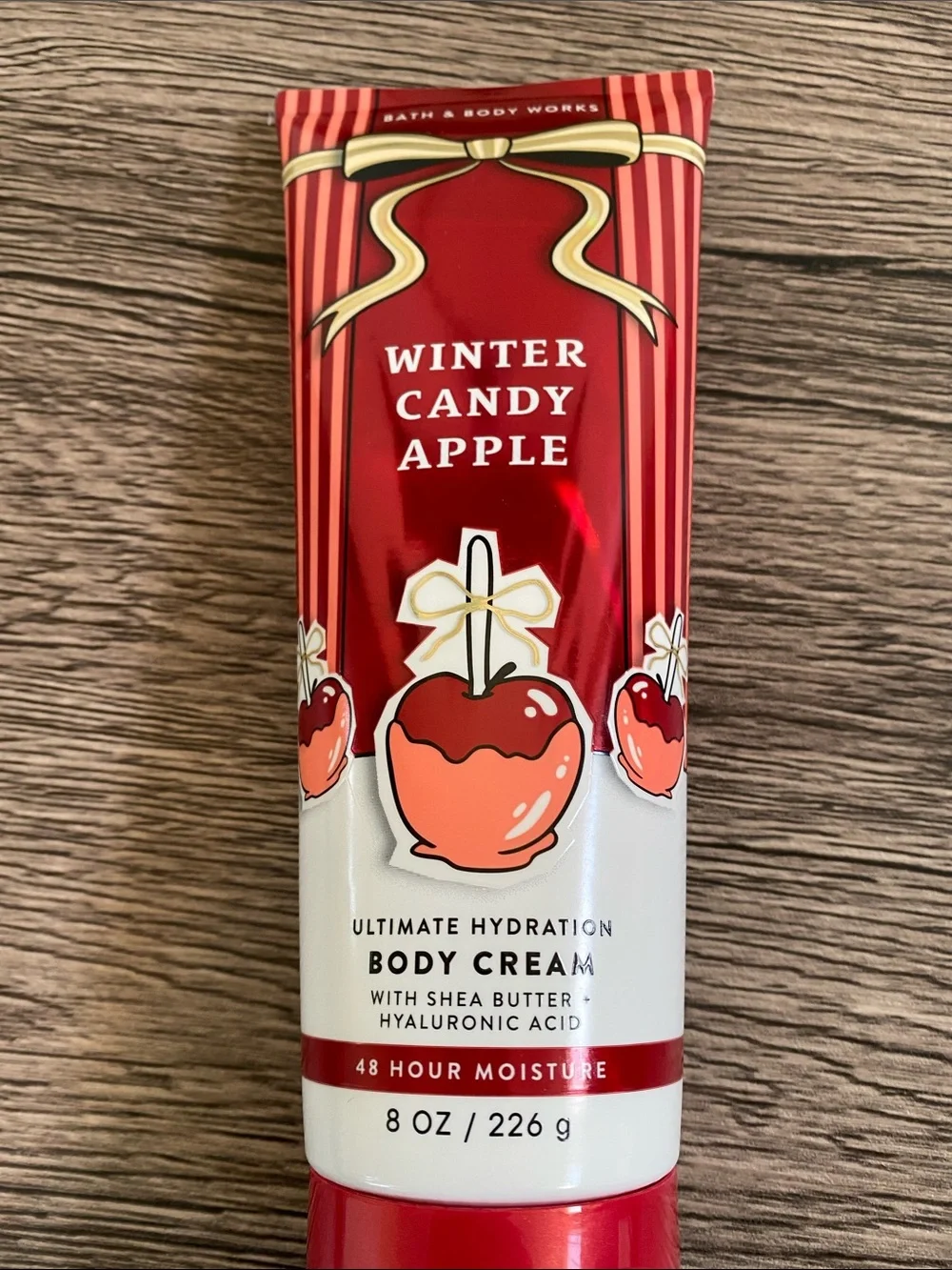 Bath & Body Works Winter Candy Apple Body Cream 8 oz